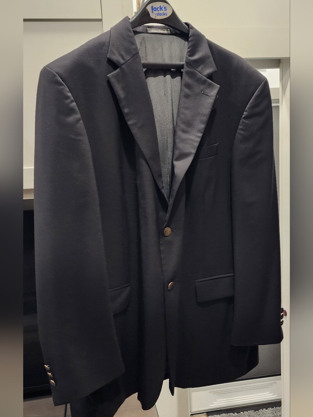 Oscar De La Renta Men's Black Blazer